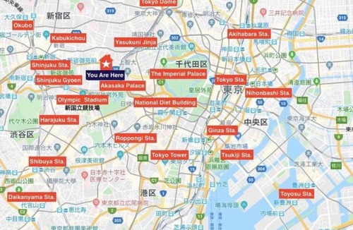 Yotsuya Apartment | H2O Stay Shinjuku Matsumotokan #M302