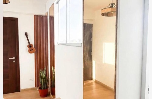 Lima House | Habitacion con estilo bali tulum con expectacular vista roftop frente a Miraflores