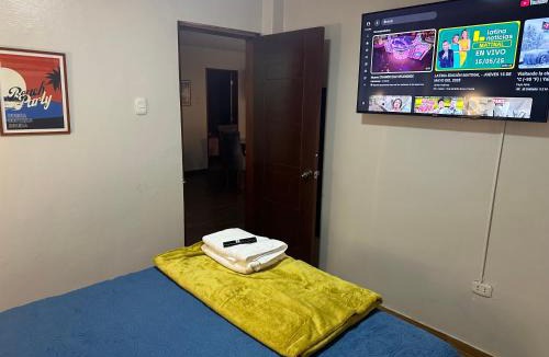 San Miguel Apartment | Hermoso depa amoblado 3camas wifi terraza