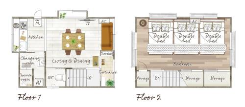 Higashitateishi Villa | Higashi tateishi Kodate HTI1
