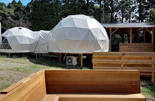 Isumi RV Rental | Highestclass dome plan for 3 adults Private t/Isumi City Chiba