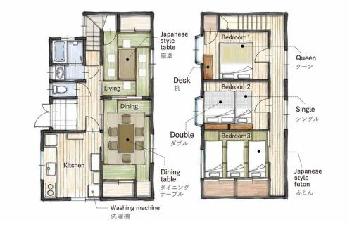 Fukushima Apartment | Hot spring retreat - ito noie - 飯坂温泉 一棟貸