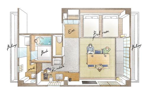 Tamachi Apartment | Hotel Matoma