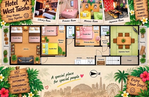 Taisho-ku Apartment | Hotel West Taisho