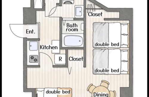 Nakano Apartment | House Hotel Shin Ekoda401 DE41