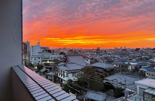 Nakano Apartment | Huge 3 rooms 2 different view. 10ppl/Shinjuku 2st.