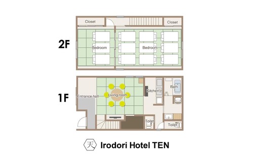 Sumiyoshi Villa | Irodori Hotel TEN