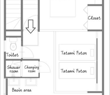 Nishikimachi House | Jasmin錦町2F 高松駅近 畳の癒し空間