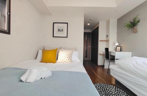 Minamiotsuka Apartment | JROtsuka5min#Minimalist House#FreeWifi&Max3(11F-1)
