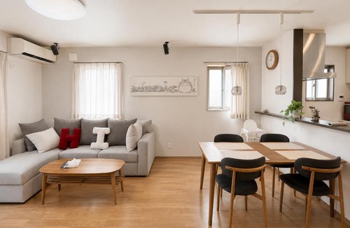 Naniwa Apartment | Kokoro 最大8人 無料駐車場2台 芦原橋駅徒歩6分 心斎橋なんば日本橋5分