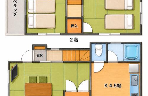 Tateishi Apartment | KominkaZenHouse