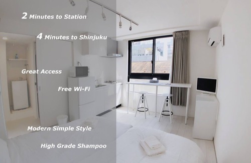 Nishi-Shinjuku Apartment | LA302 新宿の新しく快適なお部屋。都内観光地にもアクセス良好で、便利な環境です。