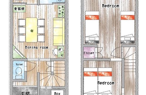 Kita Ward Villa | LandHouse Heiandori 名古屋城 ドーム近く地下鉄 徒歩5分 ペット可