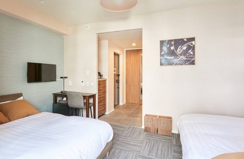 Chuo-ku House | Linkhouse Hotel Double Twin / Fukuoka Fukuoka
