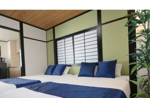 Nakazakicho Apartment | [Liz3] Walking distance from Umeda Osaka Station!50㎡ With parking! Accommodates 7 people / 1 minute walk from Nakazakicho Station