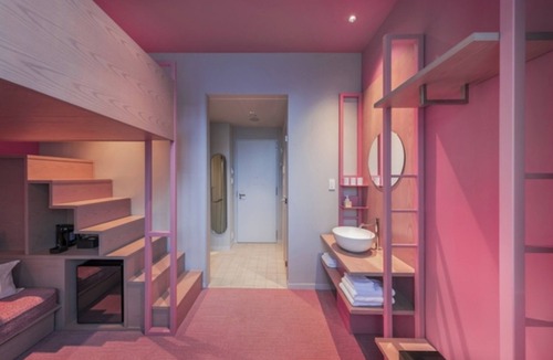 Iidabashi Hotel | Loft Room B Pink Standard Plan Breakfast not in/Chiyoda Ward Tokyo