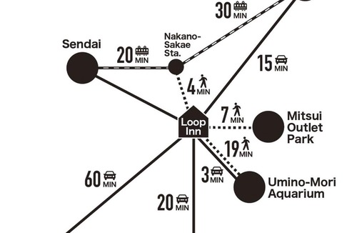 Sendai Apartment | Loop Inn Sendai Sea 仙台貸切宿