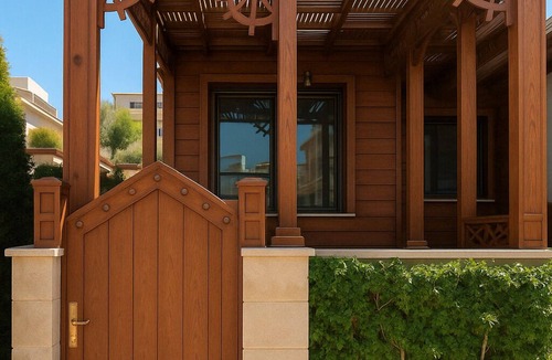 Al-Manasrah Ski Chalet | Luxurious Chalet with Ocean Views in Port Said