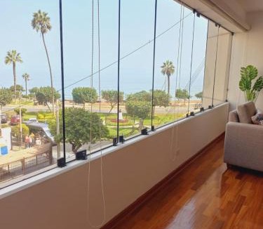 Miraflores Apartment | Miraflores Apartamento, Vista al Mar 4 Dormitorios