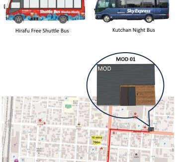 Kutchan Hostel | MOD 01 Kutchan Stylish Commons - NO PARKING 駐車場なし - Close by Bus Stop