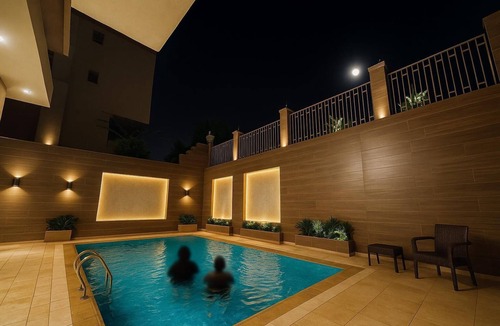 Dream Land Apartment | Modern 2-Bedroom Apartment with Private Building Pool - ST4