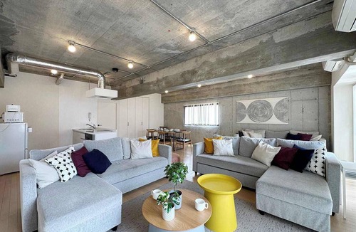 Hiroshima City Centre Apartment | Modern Spacious Apartment Beside Peace Park 10 ppl