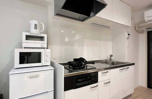Hiroshima City Centre Apartment | Modern Studio Apt in Charming Nakamachi Area