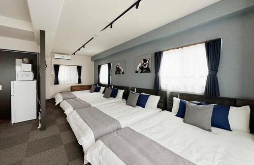 Hiroshima City Centre Apartment | Nagomi by b hotel - 1 BR Apt on the 9th flr with City view for 10 Ppl
