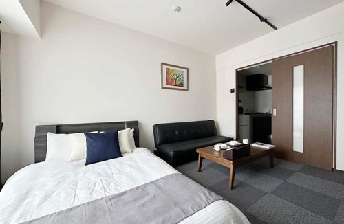 Hiroshima City Centre Apartment | Nagomi by b hotel - Beautiful 1 BR New Apt City Center for 3 Ppl