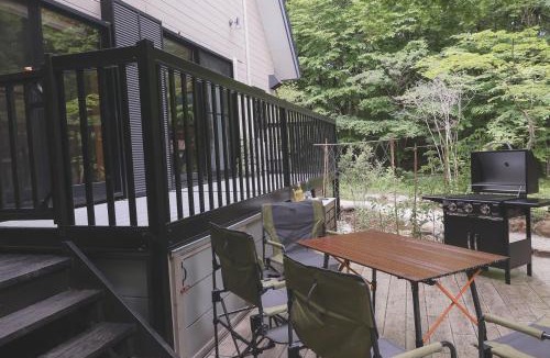 Nasu Villa | NASU terrace LEI プライベートバレルサウナとハーブ香るガーデンBBQ