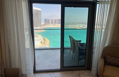 Marina El Alamein Apartment | Naya Suites; Luxury 2BR Panoramic Sea & Lagoon View, Beach Towers