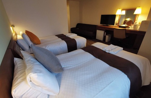Minamisenba Hotel | Nonsmoking Deluxe Twin Multiple nights vs |/Osaka Ōsaka