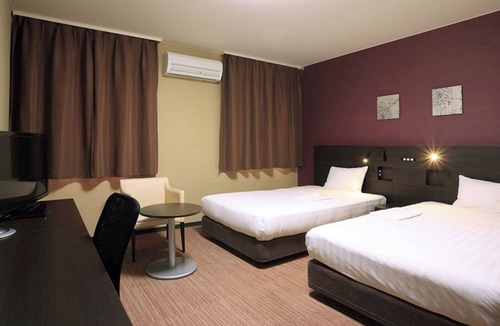 Otsu Hotel | Nonsmoking Twin Room Breakfast Included Smile/Otsu Shiga