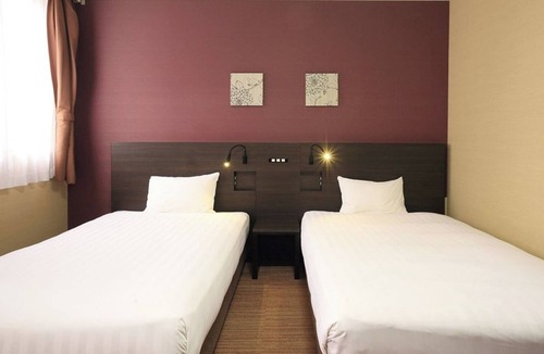 Otsu Hotel | Nonsmoking Twin Room Breakfast Included Smile/Otsu Shiga