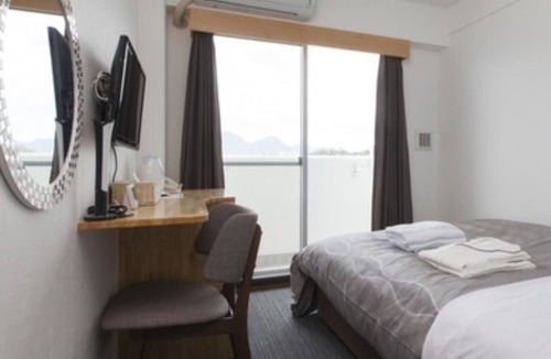 Hatsukaichi Hotel | Nonsmoking Westernstyle double room Room only/Hatsukaichi Hiroshima