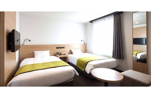 Asahikawa Hotel | NonsmokingTwin room | Room only plan/Asahikawa Hokkaidō