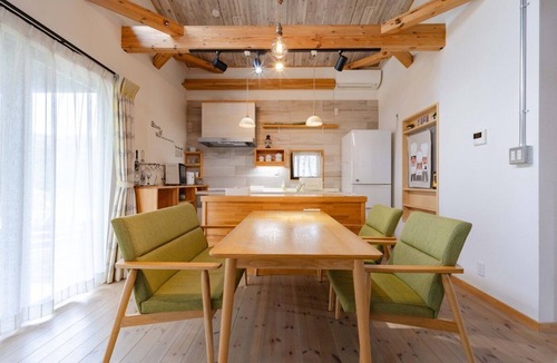 Miyota Cottage | Nordic Villa in Nishi-Karuizawa | Loft & Fireplace