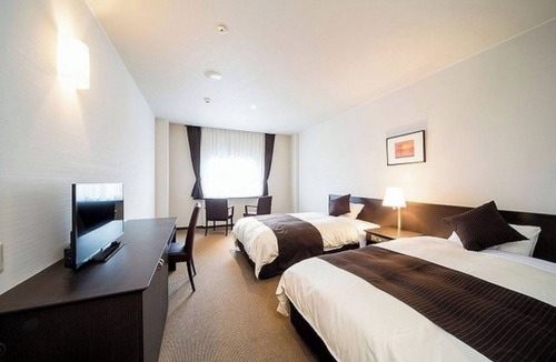 Kisakatamachi Hotel | Ocean View Standard Twin Room | Plan A Basic M/Nikaho City Akita