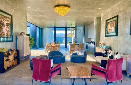 Los Organos Villa | Oceanfront 6BR estate with pool, jacuzzi, sauna, gym, and beach access.Ln1