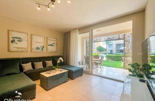 El Gouna Apartment | OllyStays - Seaview Mangroovy 1BR, Beach & Pool Free Access
