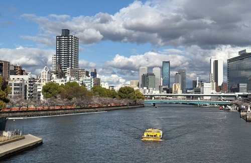 Kita Apartment | Osaka Castle, Nakanoshima and Osaka-Tenmangu/Orizuru Kitchen Apartment 202