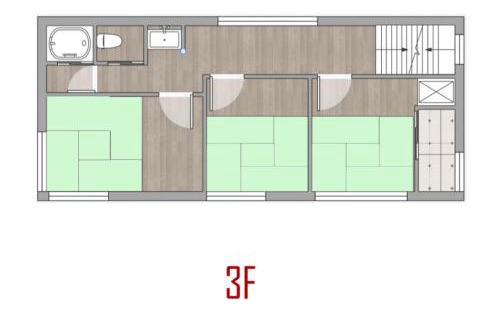 Suminoe House | Osaka SENJU big Tatami house Max 16ppl direct to KIX airport