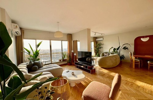 Zamalek Apartment | Panoramic Luxury Nile & Skyline View in Zamalek