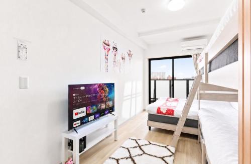 Shikitsuhigashi Apartment | Penthouse 2bedroom-NambaMinami