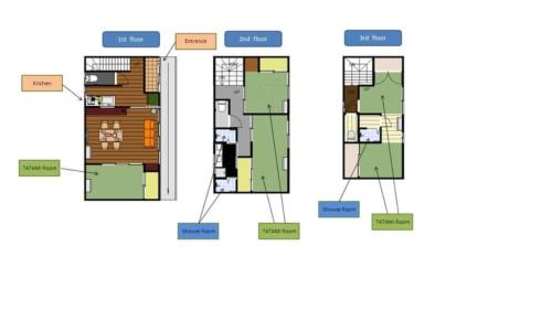 Shinsekai Apartment | Permitted by Osaka city, family and large rooms