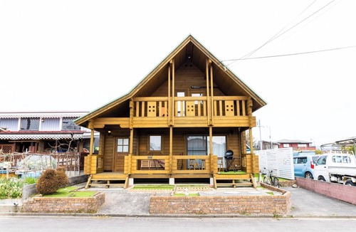 Imazu House | Private log cabin villa near Lake Biwa accommodates 7 people BBQ available/Takashima City Shiga