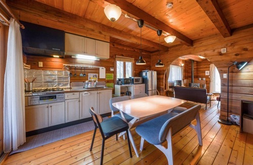Nasu House | Private Scandinavian Log House with Natural Hot Springs & BBQ