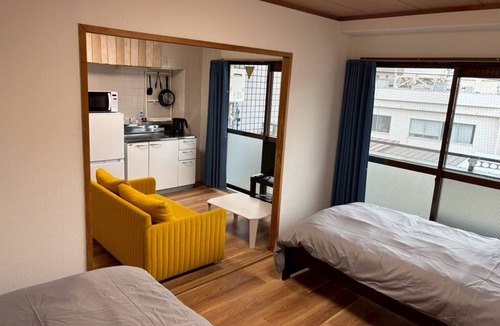 Sumiyoshi Apartment | Room 401 1 minute walk from Abiko Station on the /Osaka Ōsaka