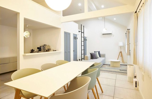 Fujisawa Apartment | Room with dining area | LATTE | 2 single beds 5 l/Fujisawa Kanagawa