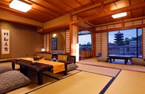 Nara Hotel | Ryokan Asukasou at the entrancne of Nara park